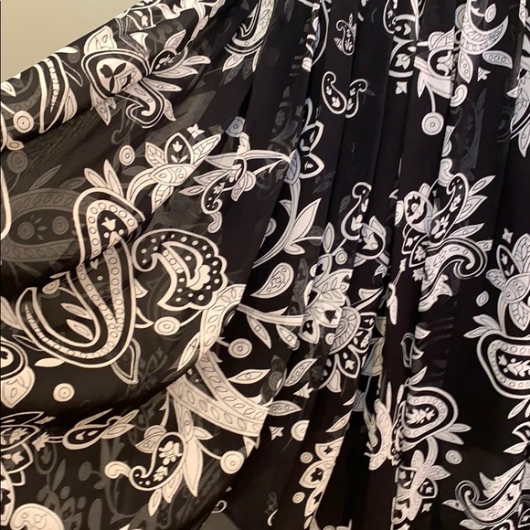 INC International Concepts silk sheer layered 6 - Picture 6 of 9